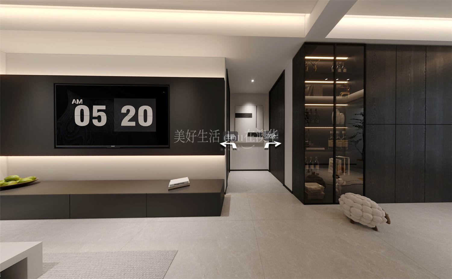 黑白極簡(jiǎn)風(fēng),新房裝修