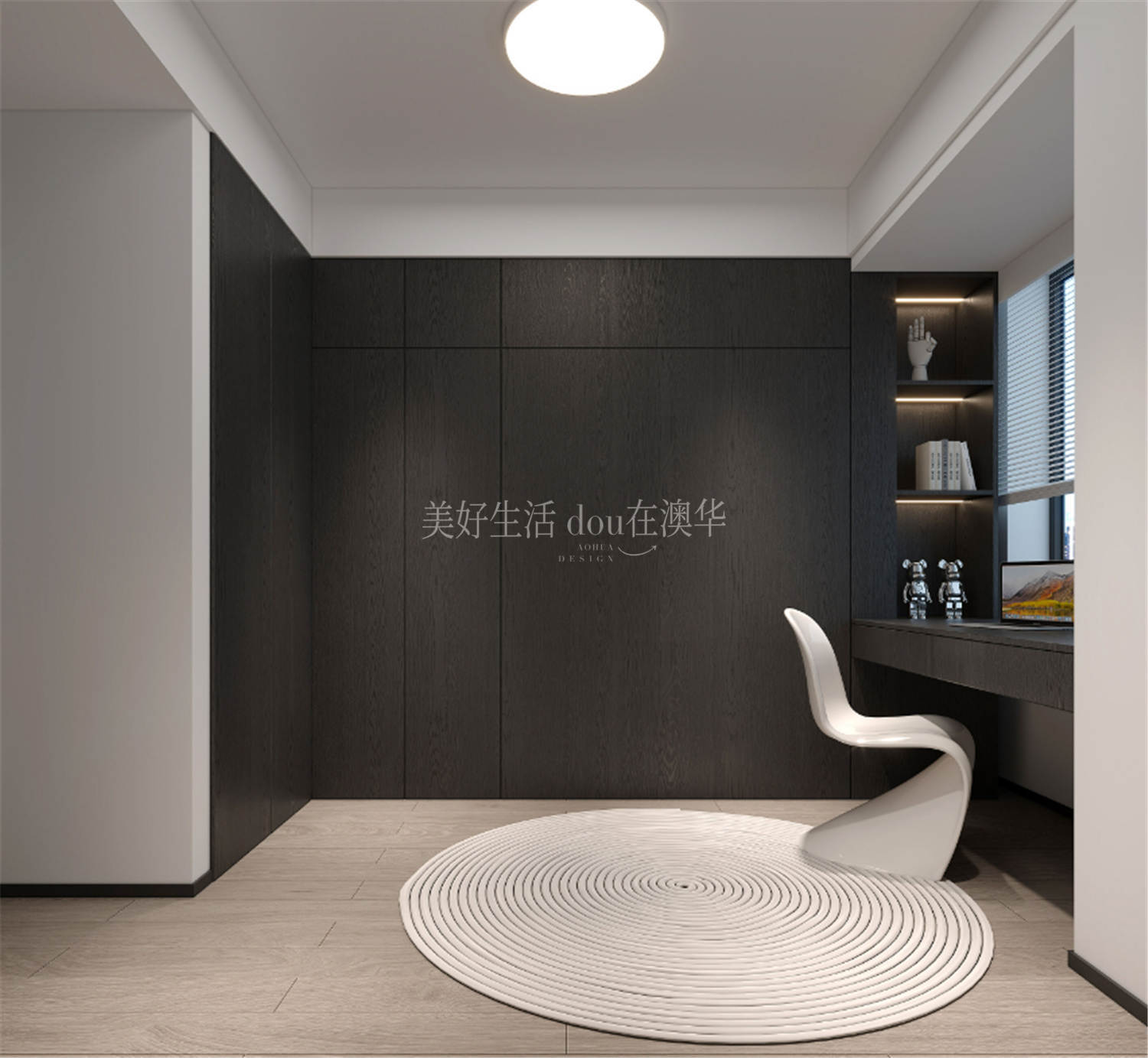 黑白極簡(jiǎn)風(fēng),新房裝修